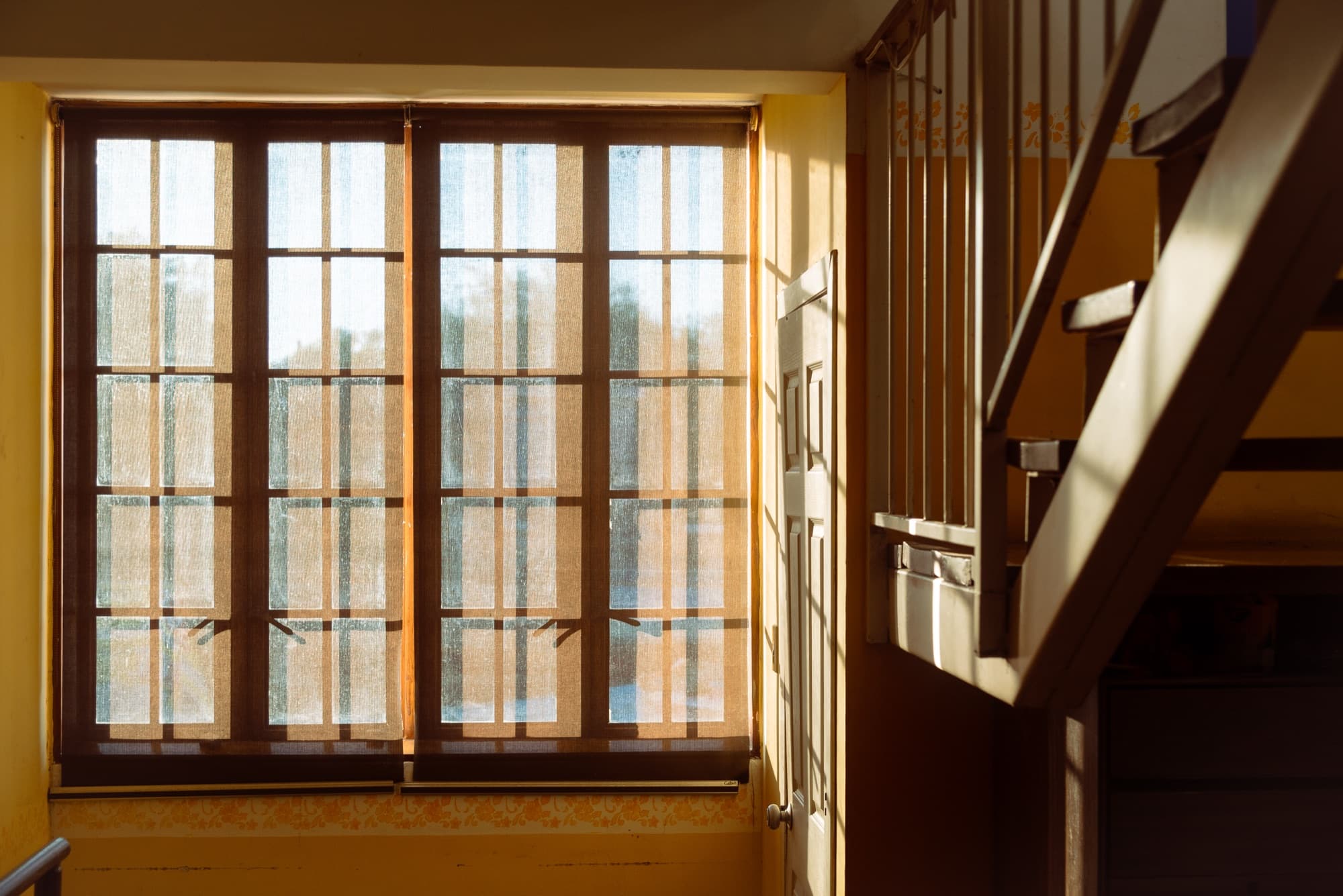 Interior de la escuela en el Centro Histórico