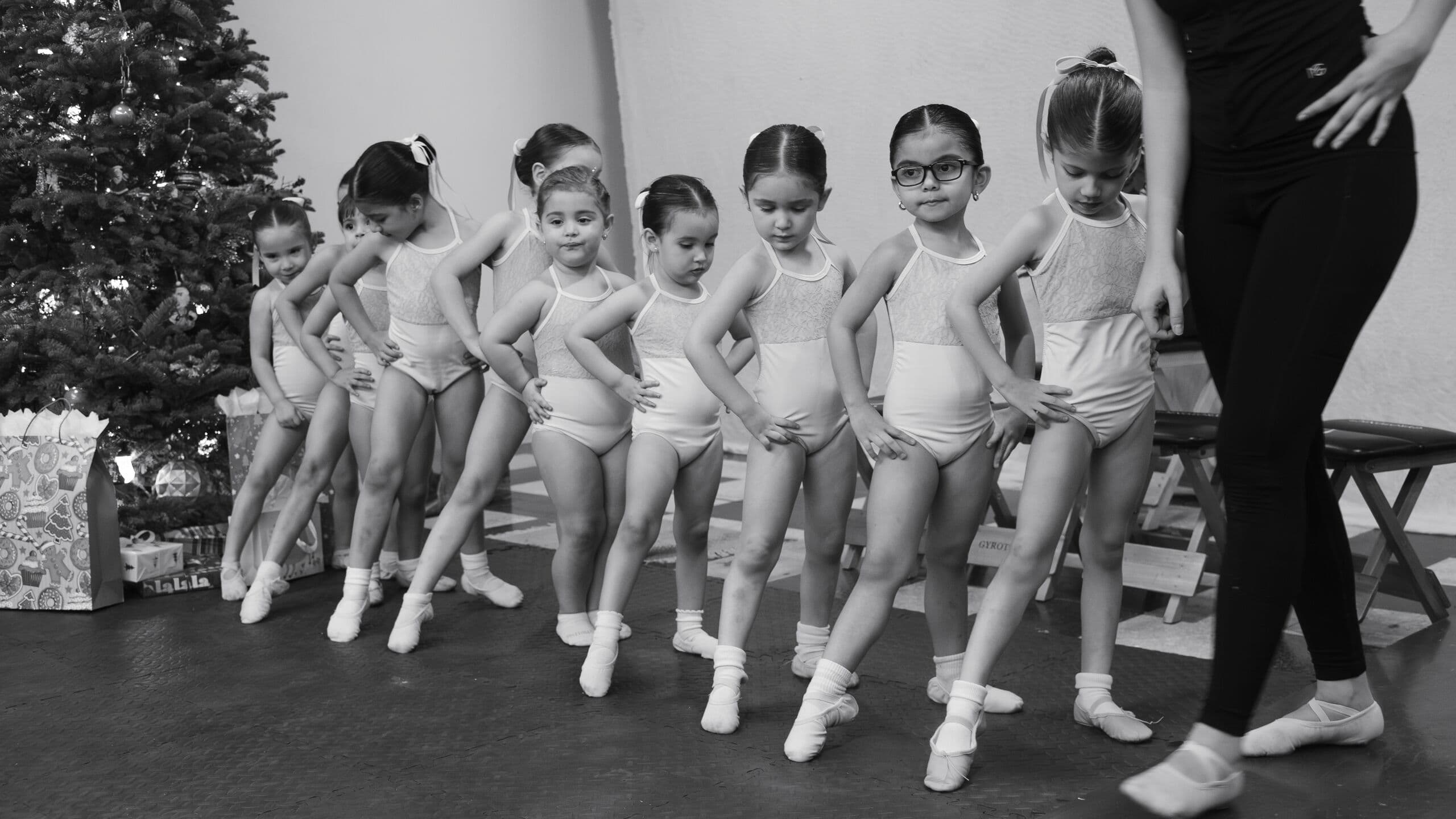 Alumnas de Babies en fila